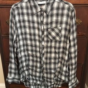 Keren Hart Western flannel-style shirt, size M
